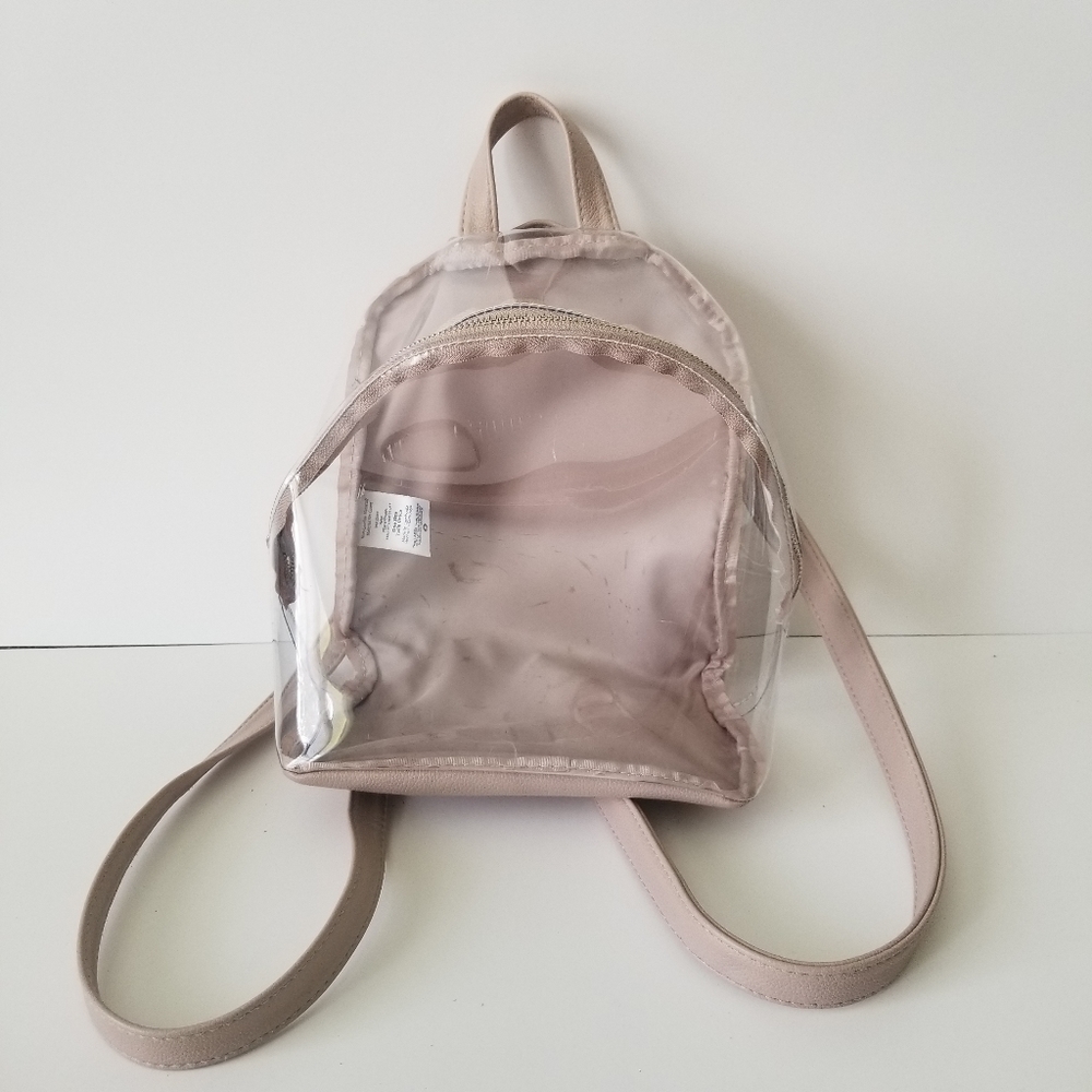 🚫SOLD🚫Clear Backpack Purse